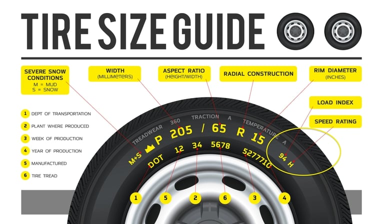 Tire Load Index and Why It Matters (Chart)