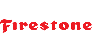 "Firestone" logo in red stylized font.