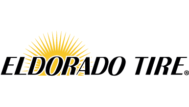 Logo of Eldorado Tire with a stylized sunburst design.