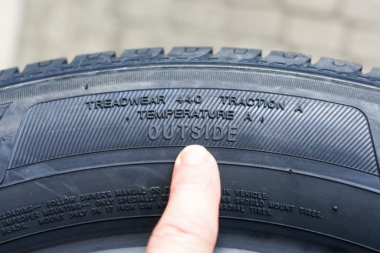 What Does UTQG Tire Rating Mean? Guide to Grading Tires