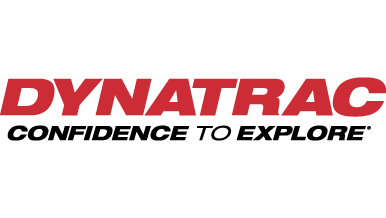 Logo with the text "DYNATRAC" in red and "CONFIDENCE TO EXPLORE" in black underneath.